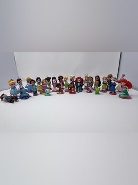 Disney Animators Collection Mini Princess 3” Toddler Doll Lot
